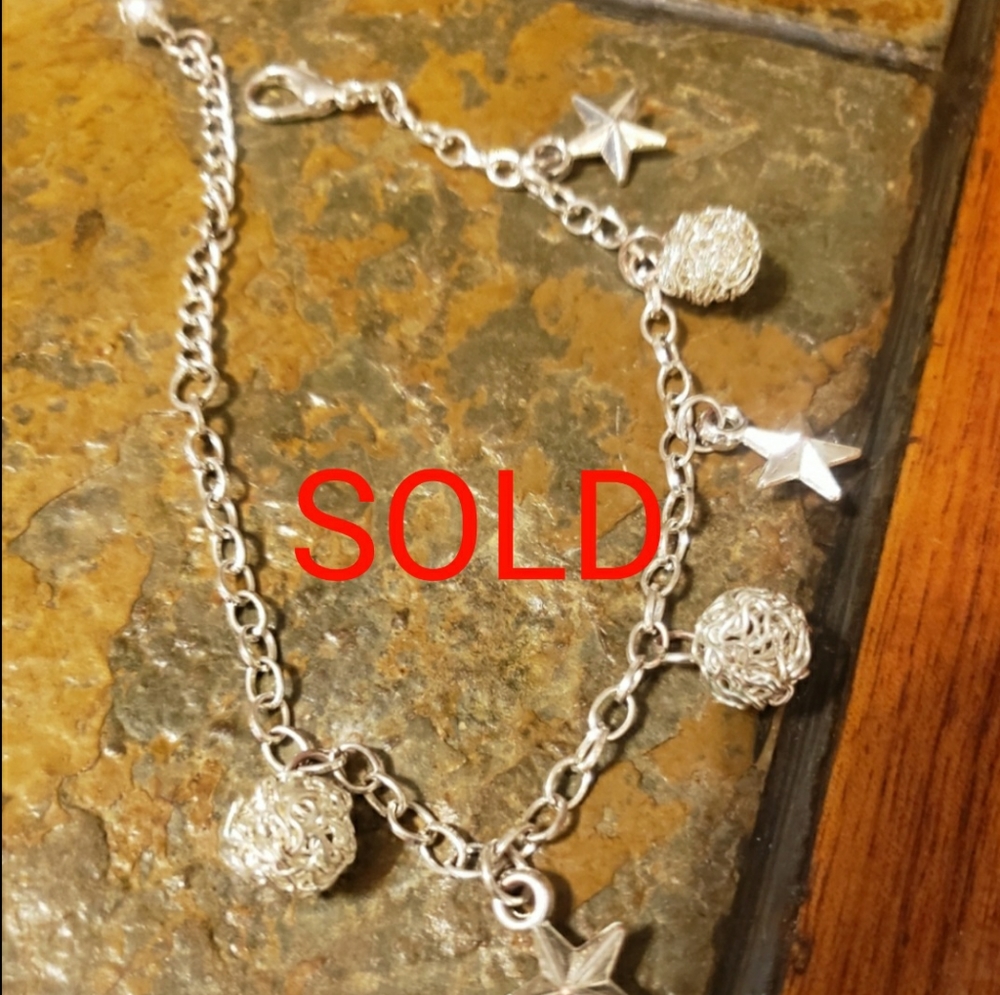 925 ankle bracelet